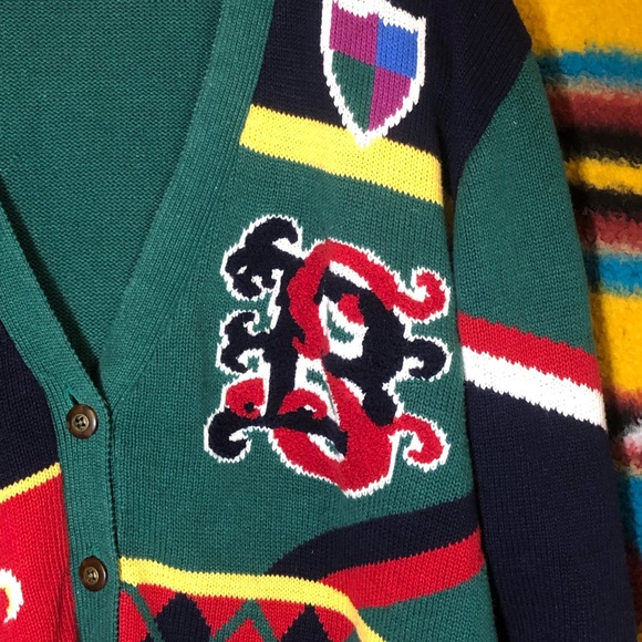 VTG 1993 Susan Bristol Womans Large Sweater v neck - Picture 5 of 8